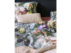 ESSENZA Dekbedovertrek FLEUR - Faded Blue Grijs -Lifetime || ESSENZA || Zuiver Winkel essenza fleur 21588