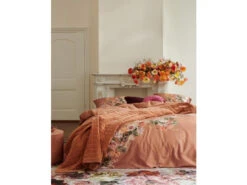 ESSENZA Dekbedovertrek Katoensatijn MASHA - Mocca Roze -Lifetime || ESSENZA || Zuiver Winkel essenza masha 50012