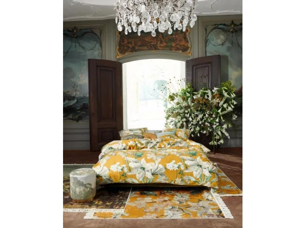 ESSENZA Dekbedovertrek ROSALEE - Mustard Geel 5 ESSENZA Dekbedovertrek ROSALEE - Mustard Geel - Afbeelding 3