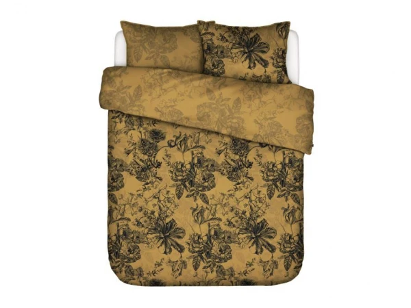 ESSENZA Dekbedovertrek VIVIENNE - Oker Geel 3 ESSENZA Dekbedovertrek VIVIENNE - Oker Geel