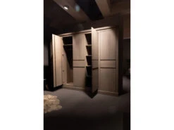 Kleerkast Met 5 Deuren NATURE - Elephant Grey Hout -Lifetime || ESSENZA || Zuiver Winkel frans bijnen nature 42548