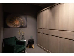 Kleerkast Met 5 Deuren NATURE - Elephant Grey Hout -Lifetime || ESSENZA || Zuiver Winkel frans bijnen nature 42549