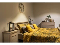 Bed 160x200 NATURE - Elephant Grey Hout -Lifetime || ESSENZA || Zuiver Winkel frans bijnen nature 42561