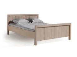 Bed 180x200 QUINTA - Elephant Grey Hout