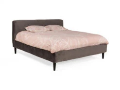 Bed Met Hoofdbord SHABBY - Velvet Bruin Bruin -Lifetime || ESSENZA || Zuiver Winkel furninova shabby 54127