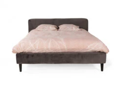 Bed Met Hoofdbord SHABBY - Velvet Bruin Bruin -Lifetime || ESSENZA || Zuiver Winkel furninova shabby 54128