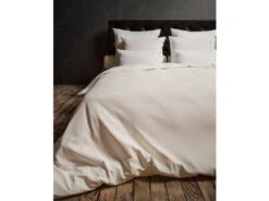 Dekbedovertrek UNI STRIPE - White Wit -Lifetime || ESSENZA || Zuiver Winkel heckett amp lane uni stripe 23468