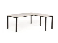 Hoekbureau PORTICO - Rustico Hout