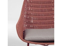 Loungestoel ABELI - Terracotta Roze -Lifetime || ESSENZA || Zuiver Winkel kave home abeli 42725