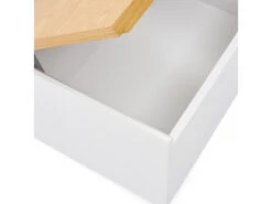 Opbergbox ABILEN - Eik Fineer/Wit Wit -Lifetime || ESSENZA || Zuiver Winkel kave home abilen 68022