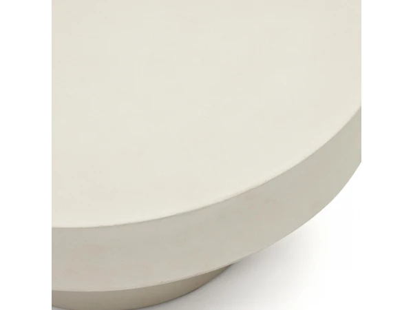 Salontafel AIGUABLAVA - Wit Cement Wit 5 Salontafel AIGUABLAVA - Wit Cement Wit - Afbeelding 3