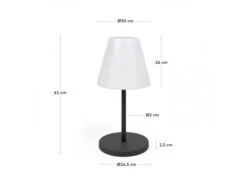 Tafellamp Voor Buiten AMARAY - Zwart Zwart 15 Tafellamp Voor Buiten AMARAY - Zwart Zwart -Lifetime || ESSENZA || Zuiver Winkel kave home amaray 57127