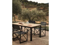 Tuintafel BONA - Teak/Zwart Hout 14 Tuintafel BONA - Teak/Zwart Hout -Lifetime || ESSENZA || Zuiver Winkel kave home bona 65453