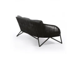 3-zit Loungezetel BRANZIE - Zwart Zwart -Lifetime || ESSENZA || Zuiver Winkel kave home branzie 55107