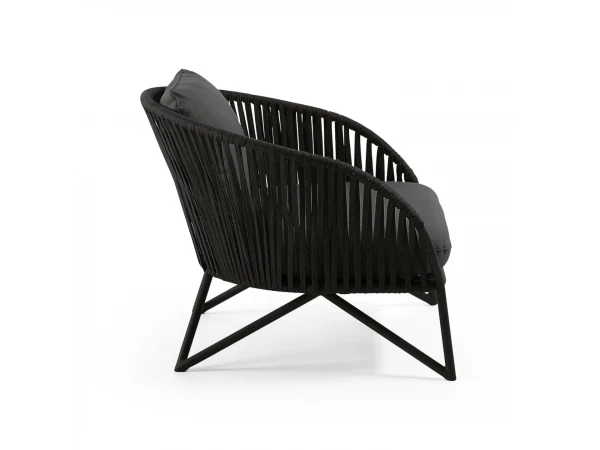 Loungestoel BRANZIE - Zwart Zwart 7 Loungestoel BRANZIE - Zwart Zwart - Afbeelding 5