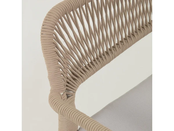 2-zit Loungebank CAILIN - Beige/wit Beige 12 2-zit Loungebank CAILIN - Beige/wit Beige - Afbeelding 10