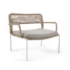 Loungestoel CAILIN - Beige/wit Beige 2 Loungestoel CAILIN - Beige/wit Beige -Lifetime || ESSENZA || Zuiver Winkel kave home cailin 55948