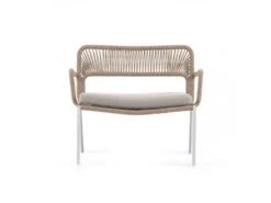 Loungestoel CAILIN - Beige/wit Beige 21 Loungestoel CAILIN - Beige/wit Beige -Lifetime || ESSENZA || Zuiver Winkel kave home cailin 55952