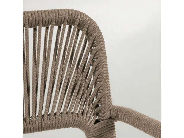 Loungestoel CAILIN - Beige/wit Beige 14 Loungestoel CAILIN - Beige/wit Beige - Afbeelding 12