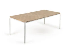 Tuinset CAILIN - Massief Acaciahout/wit Hout -Lifetime || ESSENZA || Zuiver Winkel kave home cailin 56137