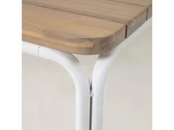 Tuinset CAILIN - Massief Acaciahout/wit Hout -Lifetime || ESSENZA || Zuiver Winkel kave home cailin 56139