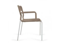 Tuinset CAILIN - Massief Acaciahout/wit Hout -Lifetime || ESSENZA || Zuiver Winkel kave home cailin 56143