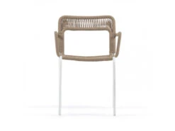 Tuinset CAILIN - Massief Acaciahout/wit Hout -Lifetime || ESSENZA || Zuiver Winkel kave home cailin 56145