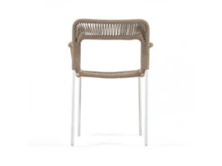 Tuinset CAILIN - Massief Acaciahout/wit Hout -Lifetime || ESSENZA || Zuiver Winkel kave home cailin 56146