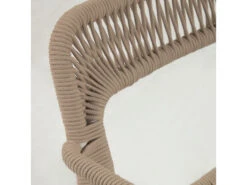 Tuinset CAILIN - Massief Acaciahout/wit Hout -Lifetime || ESSENZA || Zuiver Winkel kave home cailin 56150