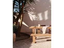 Tuintafel CANADELL - Massief Teakhout Hout -Lifetime || ESSENZA || Zuiver Winkel kave home canadell 65598