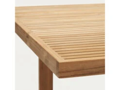 Tuintafel CANADELL - Massief Teakhout Hout -Lifetime || ESSENZA || Zuiver Winkel kave home canadell 65606