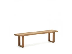 Tuinbank CANADELL - Massief Teakhout Hout -Lifetime || ESSENZA || Zuiver Winkel kave home canadell 65616