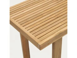 Hoge Tuintafel CANADELL - Massief Teakhout Hout -Lifetime || ESSENZA || Zuiver Winkel kave home canadell 65716