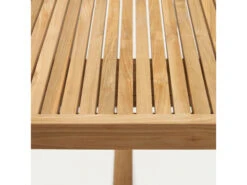 Hoge Tuintafel CANADELL - Massief Teakhout Hout -Lifetime || ESSENZA || Zuiver Winkel kave home canadell 65717