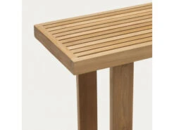 Hoge Tuinbank CANADELL - Massief Teakhout Hout -Lifetime || ESSENZA || Zuiver Winkel kave home canadell 65722