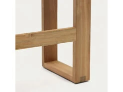 Hoge Tuinbank CANADELL - Massief Teakhout Hout -Lifetime || ESSENZA || Zuiver Winkel kave home canadell 65723