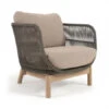 Loungestoel CATALINA - Mosgroen/acaciahout Groen -Lifetime || ESSENZA || Zuiver Winkel kave home catalina 55979
