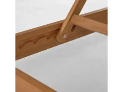 Ligstoel CATERIN - Eucalyptus Hout -Lifetime || ESSENZA || Zuiver Winkel kave home caterin 42601