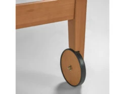 Ligstoel CATERIN - Eucalyptus Hout -Lifetime || ESSENZA || Zuiver Winkel kave home caterin 42603