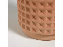Set Van 2 Bloempotten CELI - Terracotta Bruin -Lifetime || ESSENZA || Zuiver Winkel kave home celi 42627