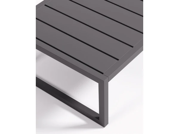 Bijzettafel Voor Buiten COMOVA - Zwart Zwart 4 Bijzettafel Voor Buiten COMOVA - Zwart Zwart - Afbeelding 2