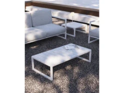 Salontafel Voor Buiten COMOVA - Wit Wit -Lifetime || ESSENZA || Zuiver Winkel kave home comova 64955