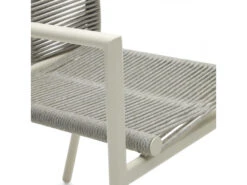 Tuinstoel CULIP - Wit Wit -Lifetime || ESSENZA || Zuiver Winkel kave home culip 65443