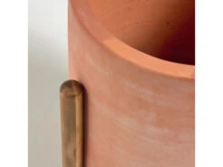 Bloempot Op Staander DALVA - Terracotta Bruin -Lifetime || ESSENZA || Zuiver Winkel kave home dalva 42658