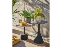 Bijzettafel Voor Buiten DELANO - Zwart Zwart -Lifetime || ESSENZA || Zuiver Winkel kave home delano 42238