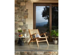 Bijzettafel Voor Buiten DELANO - Grijs Grijs -Lifetime || ESSENZA || Zuiver Winkel kave home delano 42244