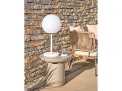 Tafellamp Voor Buiten DINESH - Wit Wit 15 Tafellamp Voor Buiten DINESH - Wit Wit -Lifetime || ESSENZA || Zuiver Winkel kave home dinesh 57015