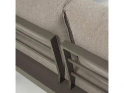 Loungeset DUKE - Bruin Aluminium Bruin -Lifetime || ESSENZA || Zuiver Winkel kave home duka 42514