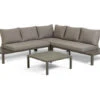 Loungeset DUKE - Bruin Aluminium Bruin
