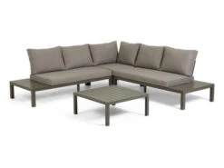 Loungeset DUKE - Bruin Aluminium Bruin